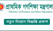 প্রাথমিক ও গণশিক্ষা মন্ত্রণালয় এ বিভিন্ন পদে নিয়োগ বিজ্ঞপ্তি